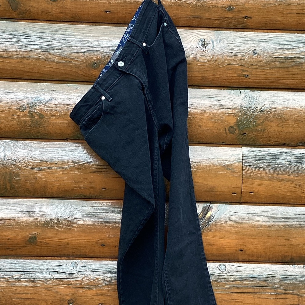 👖 BLACK 525 Levi’s Straight Leg  Size 14 PERFECT WAIST  EPLC